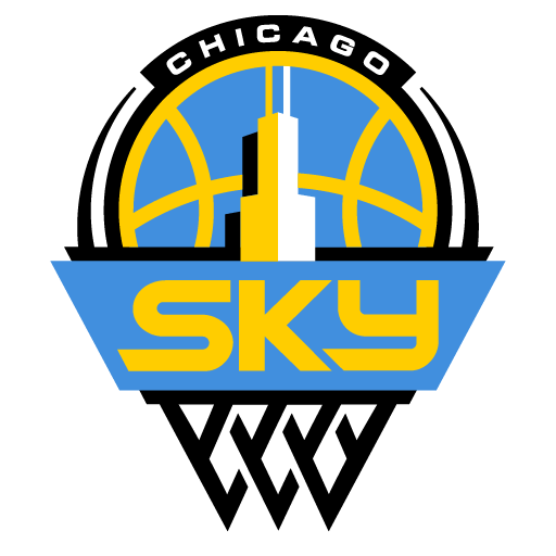 Chicago Sky logo vector download free