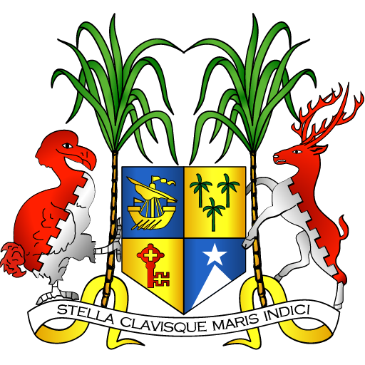 Coat of arms of Mauritius logo vector SVG, PNG download free