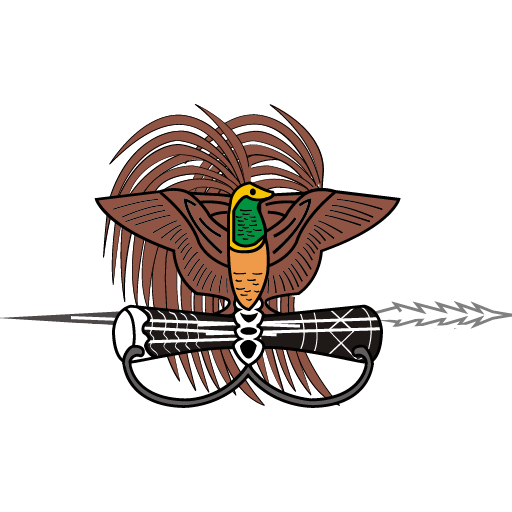 Emblem of Papua New Guinea logo vector download free