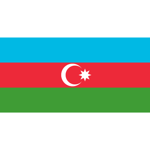 Flag of Azerbaijan logo vector SVG, PNG download free