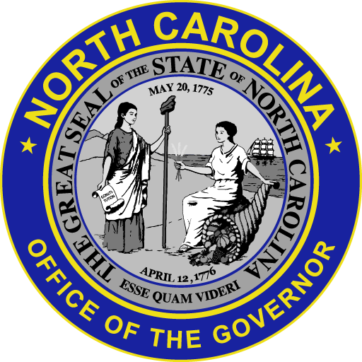 Governor of North Carolina logo vector SVG, PNG download free