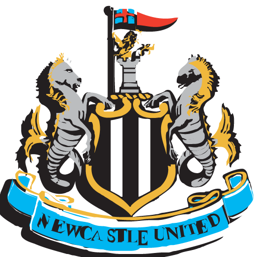 Newcastle United logo vector SVG, PNG download free