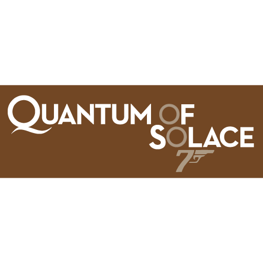 Quantum of Solace logo vector SVG, PNG download free