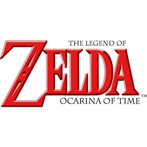 The Legend of Zelda Ocarina of Time logo vector SVG, PNG download free